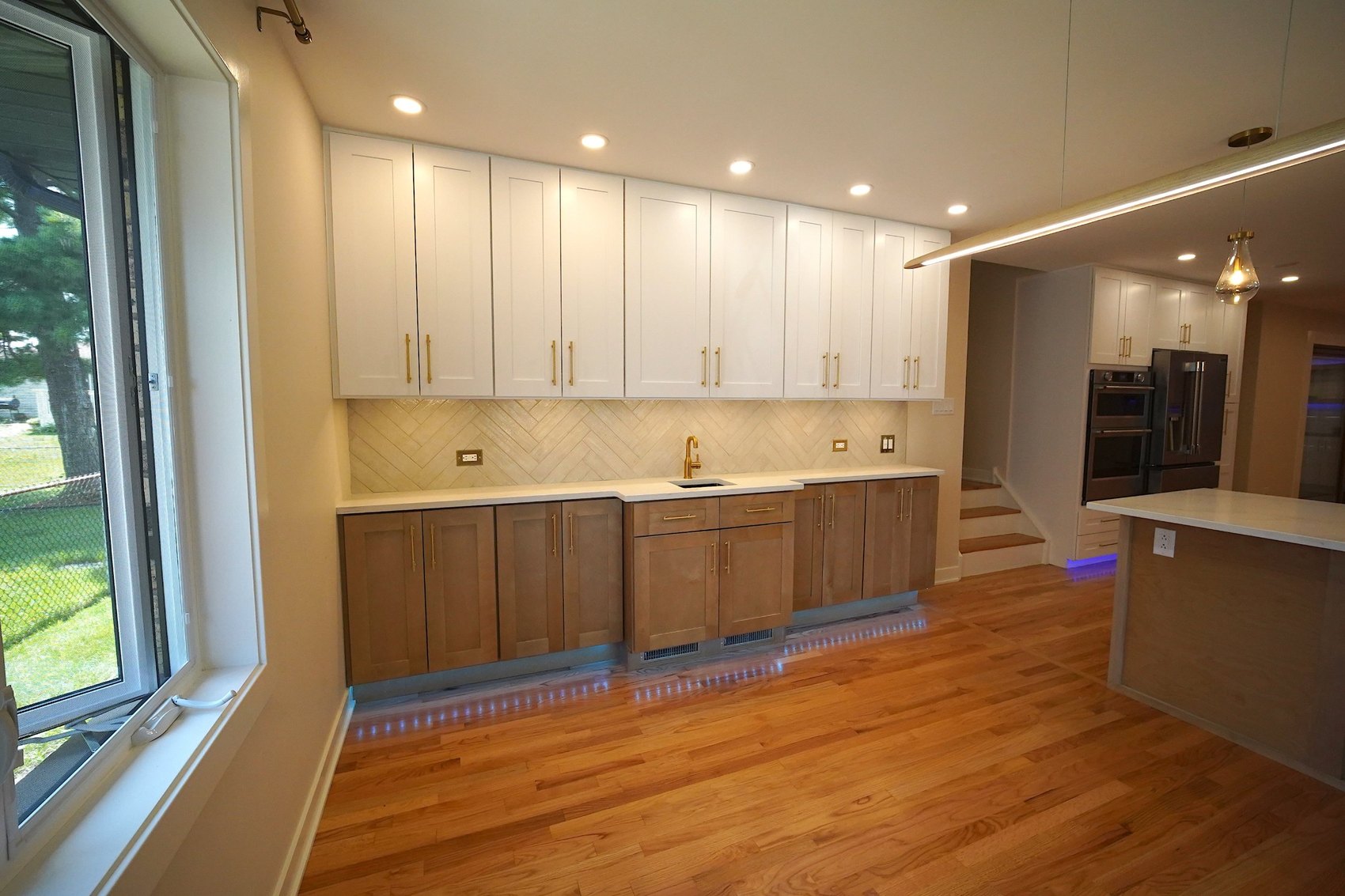 Finished kitchen